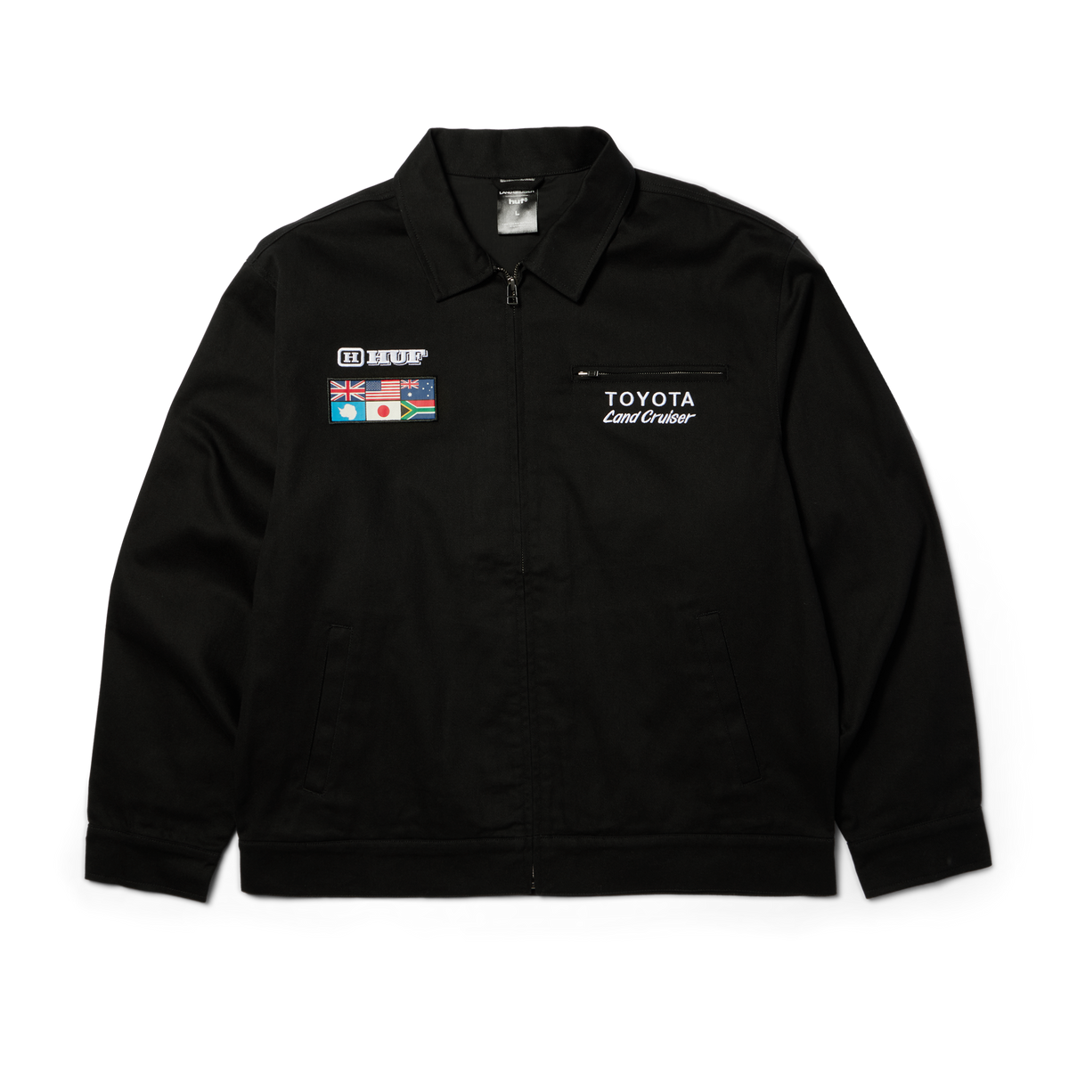 huf x Toyota Land Cruiser World Tour Jacket Black