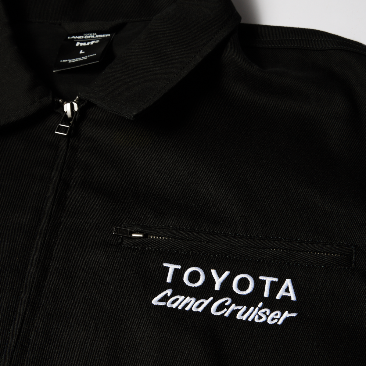 huf x Toyota Land Cruiser World Tour Jacket Black