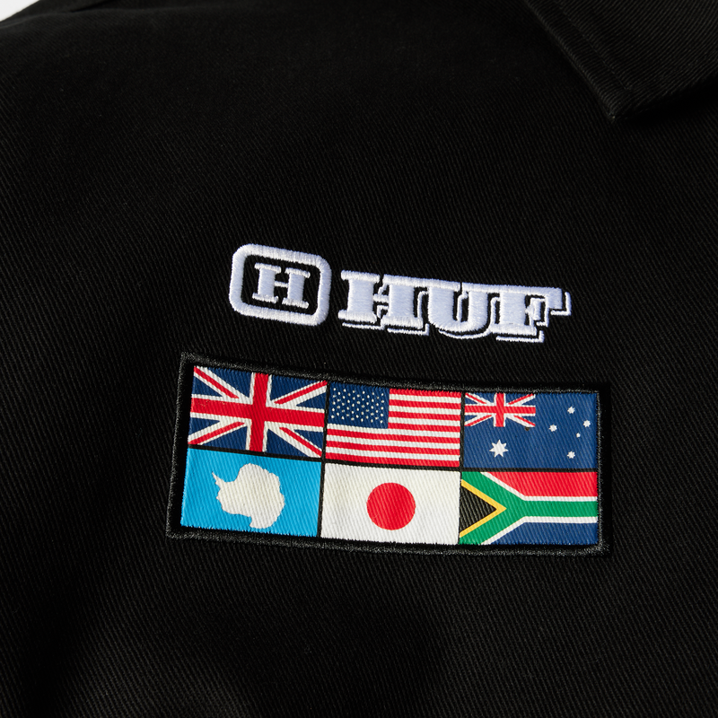 huf x Toyota Land Cruiser World Tour Jacket Black