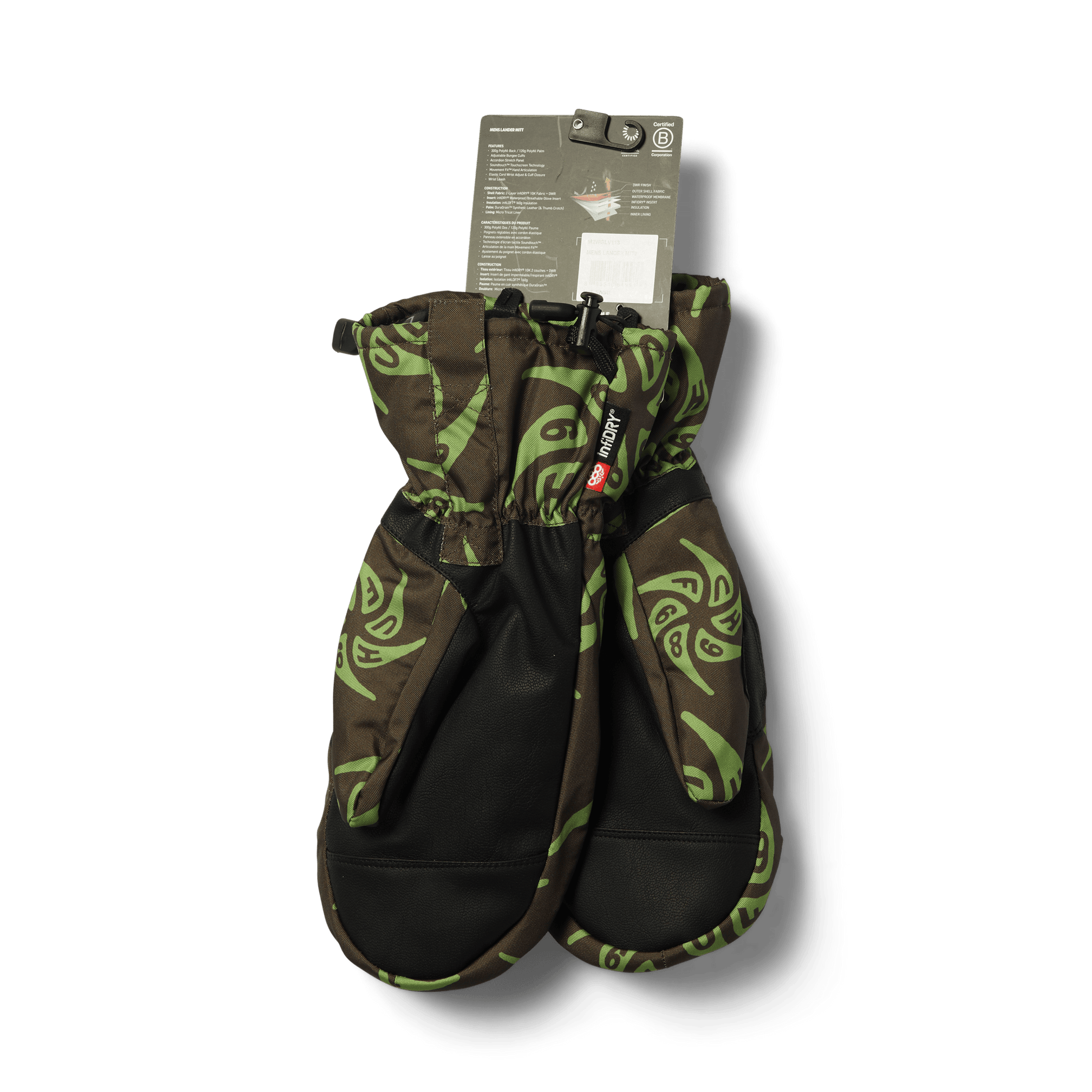 HUF x 686 Lander Mitt - Swirl