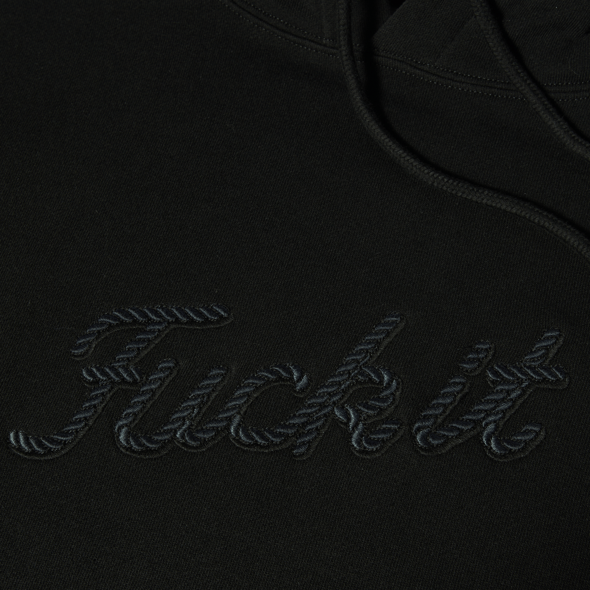 Huf Lasso Pullover Hoodie Black