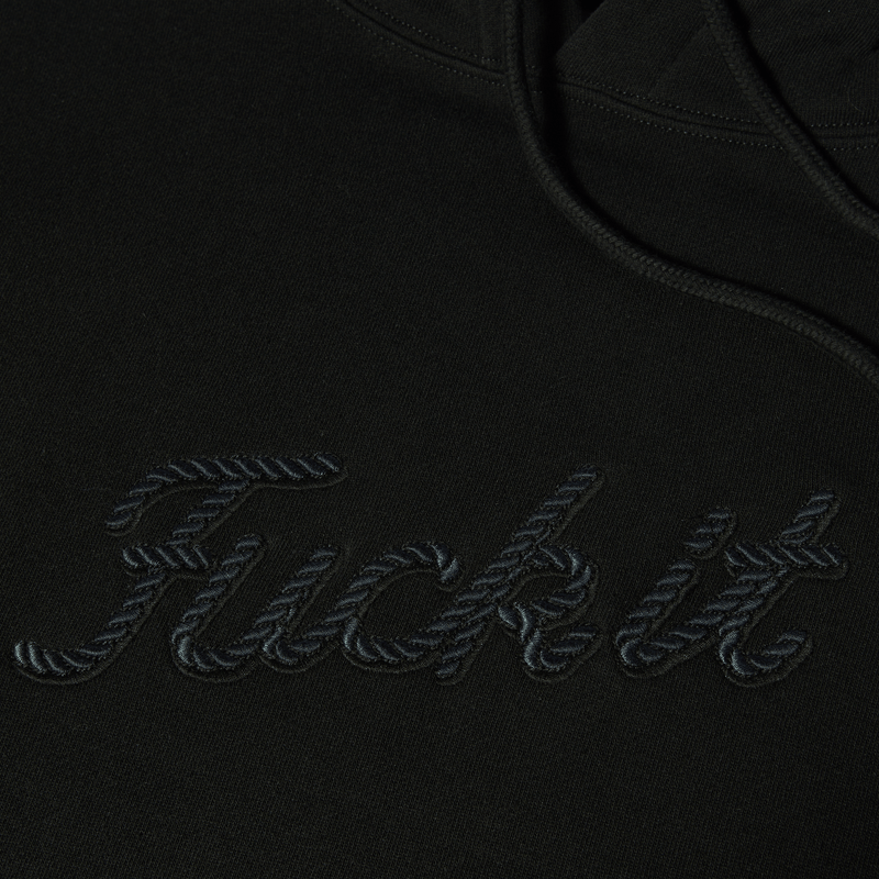Huf Lasso Pullover Hoodie Black