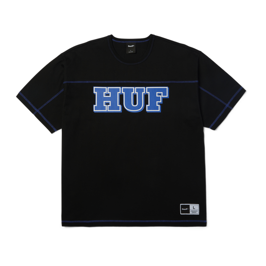 Huf Legacy Football T-Shirt Black
