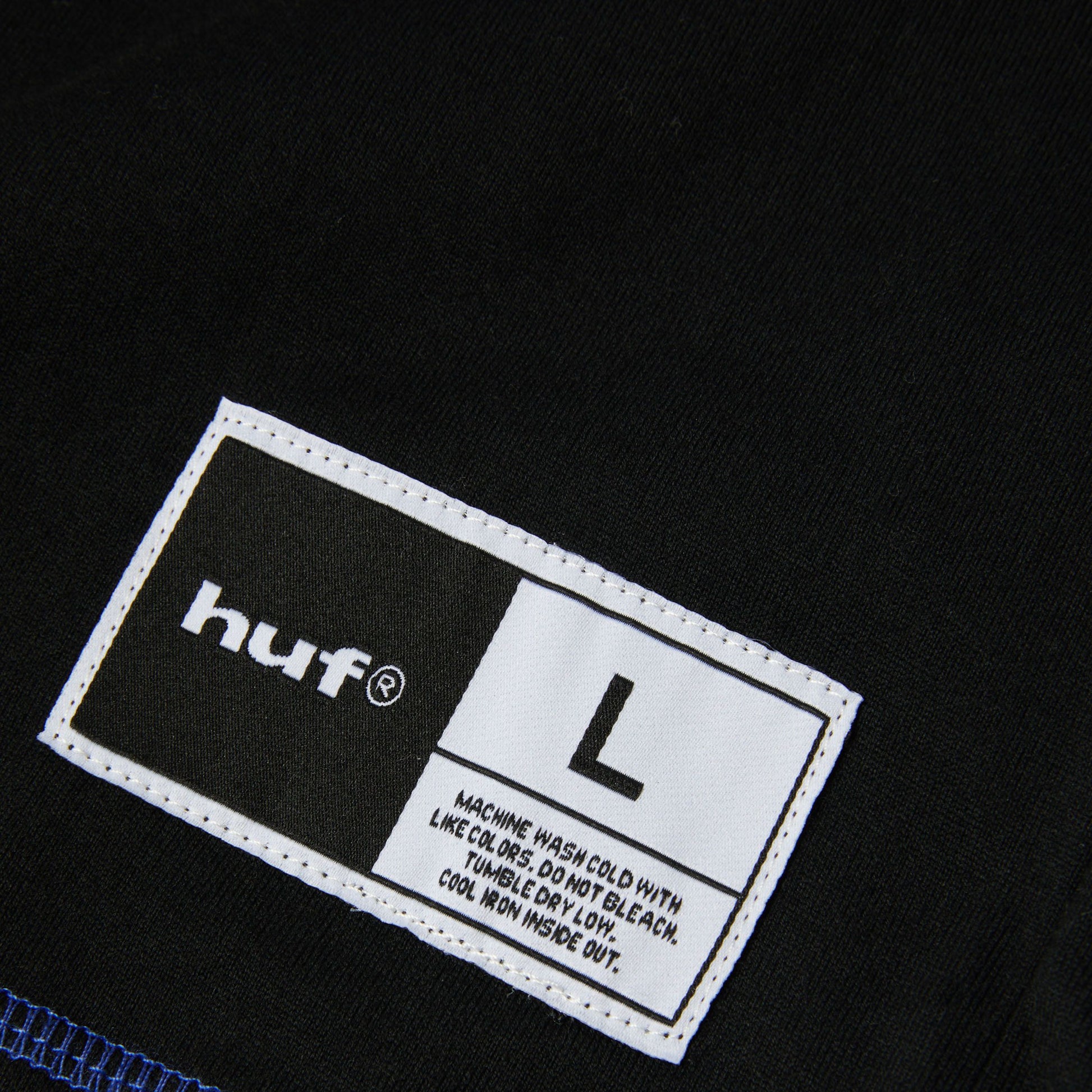 Huf Legacy Football T-Shirt Black