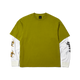 Huf Leon Long Sleeve Double Layer Top Acid Green