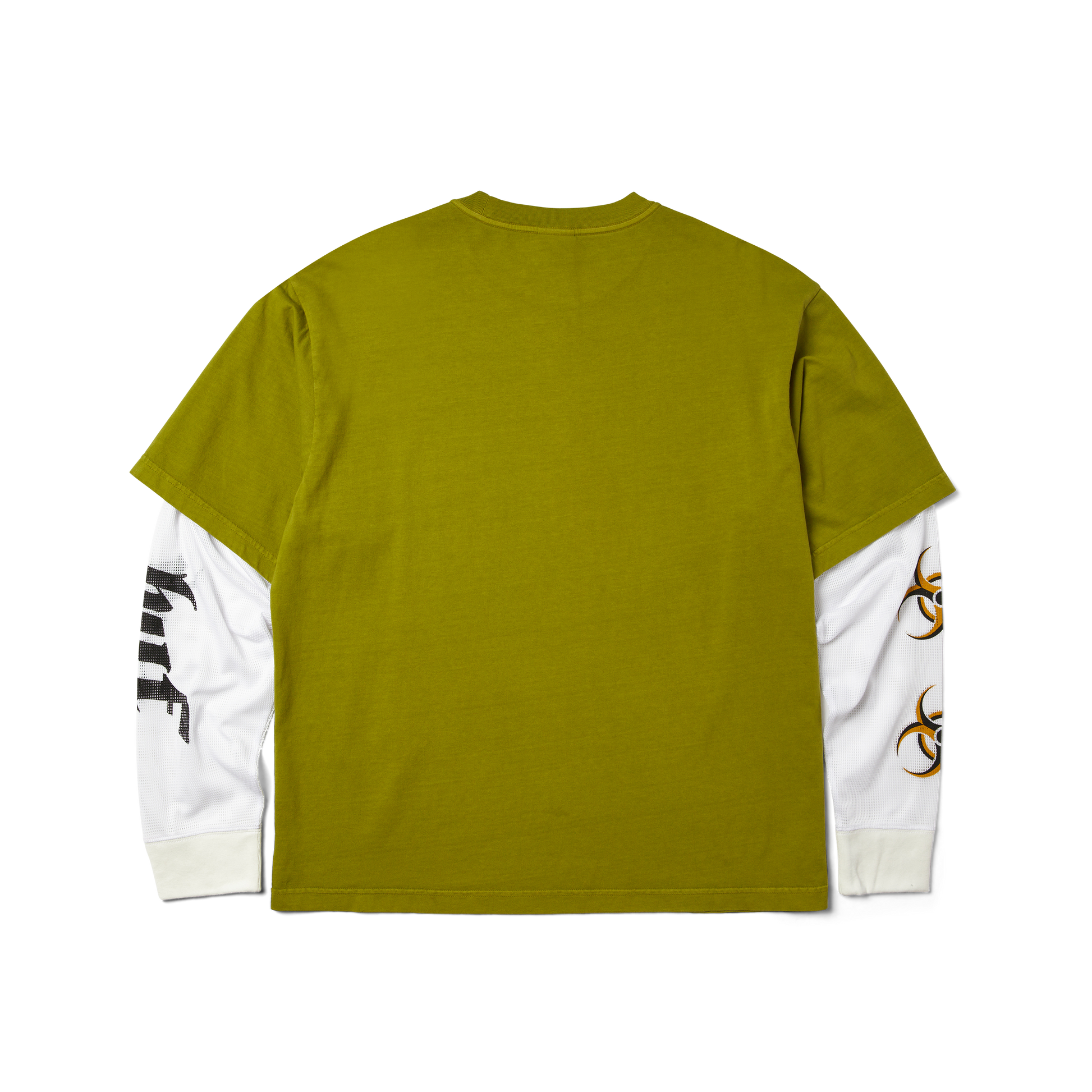 Huf Leon Long Sleeve Double Layer Top Acid Green