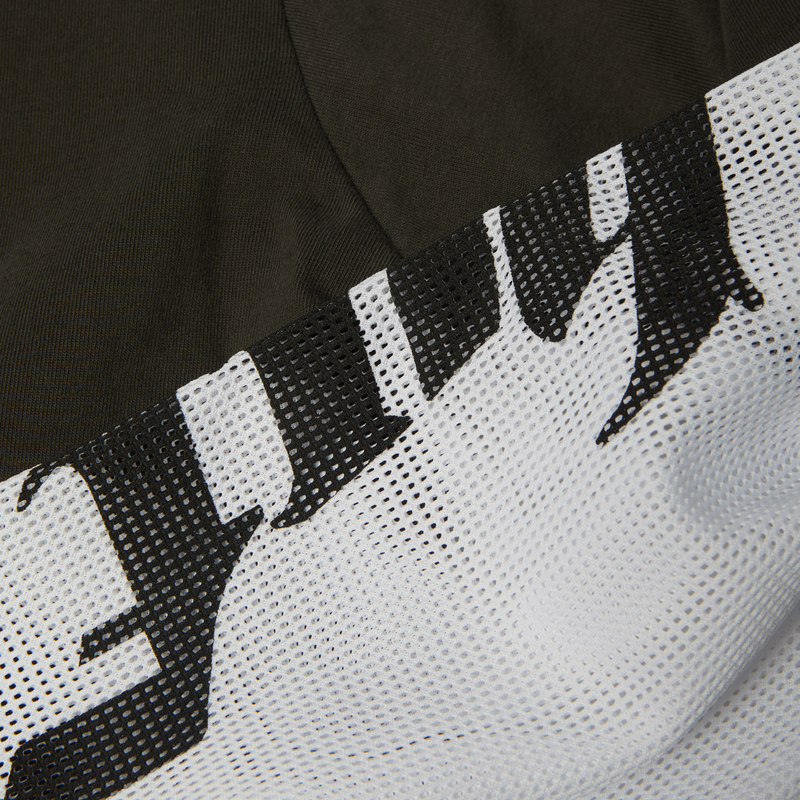 Huf Leon Long Sleeve Double Layer Top Vintage Black