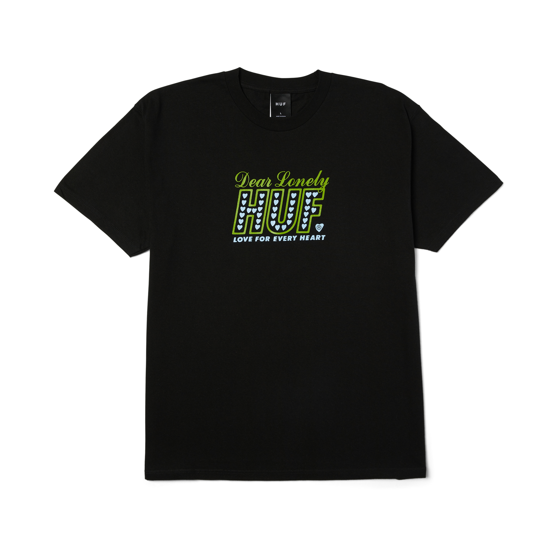 Huf Lonely Hearts T-Shirt Black