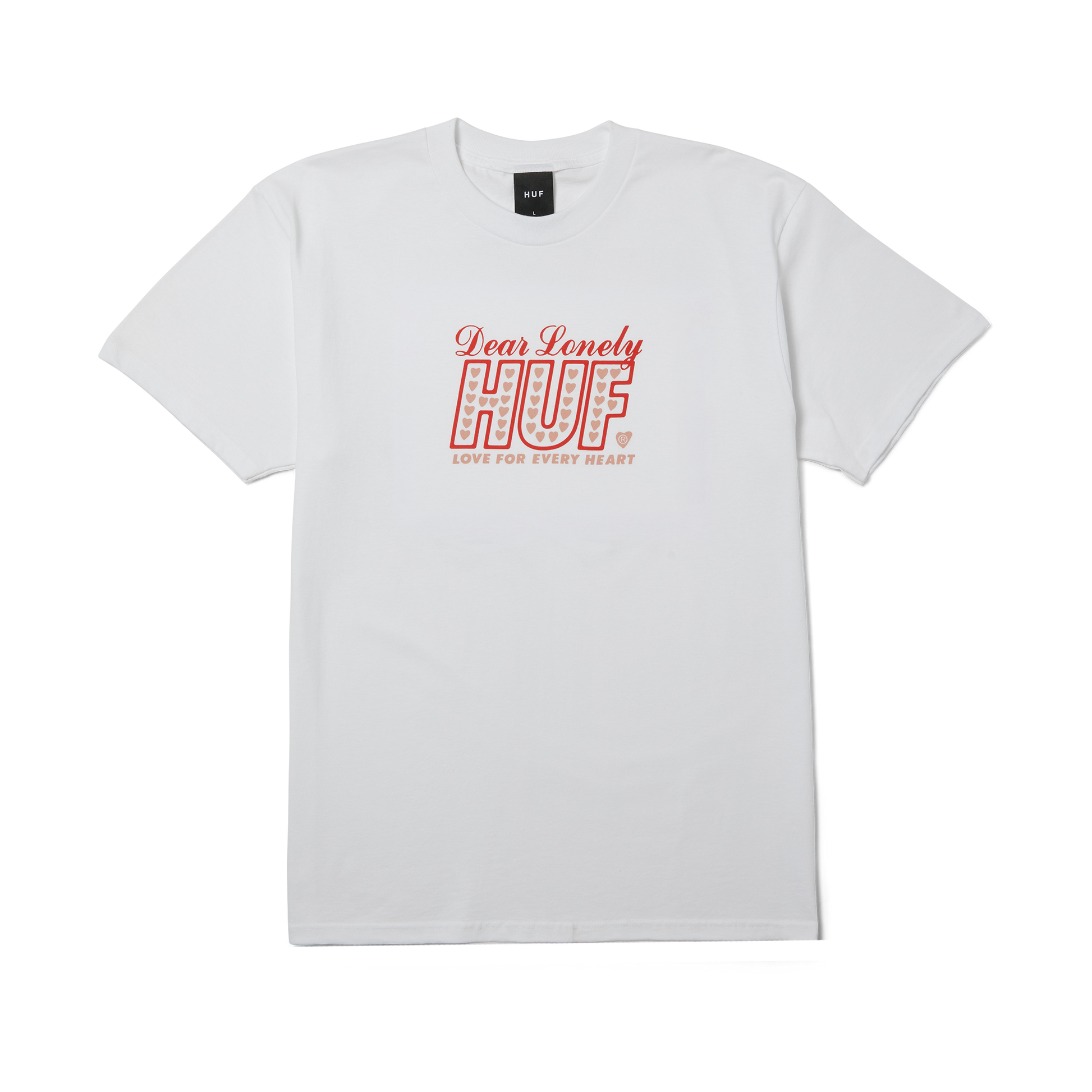 Huf Lonely Hearts T-Shirt White