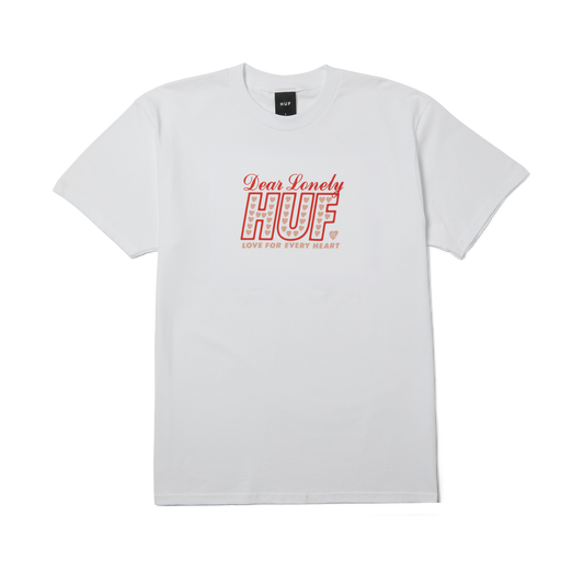 Huf Lonely Hearts T-Shirt White
