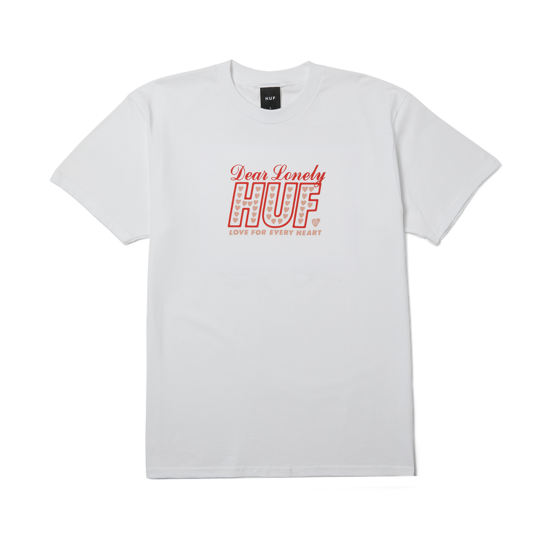 Huf Lonely Hearts T-Shirt White