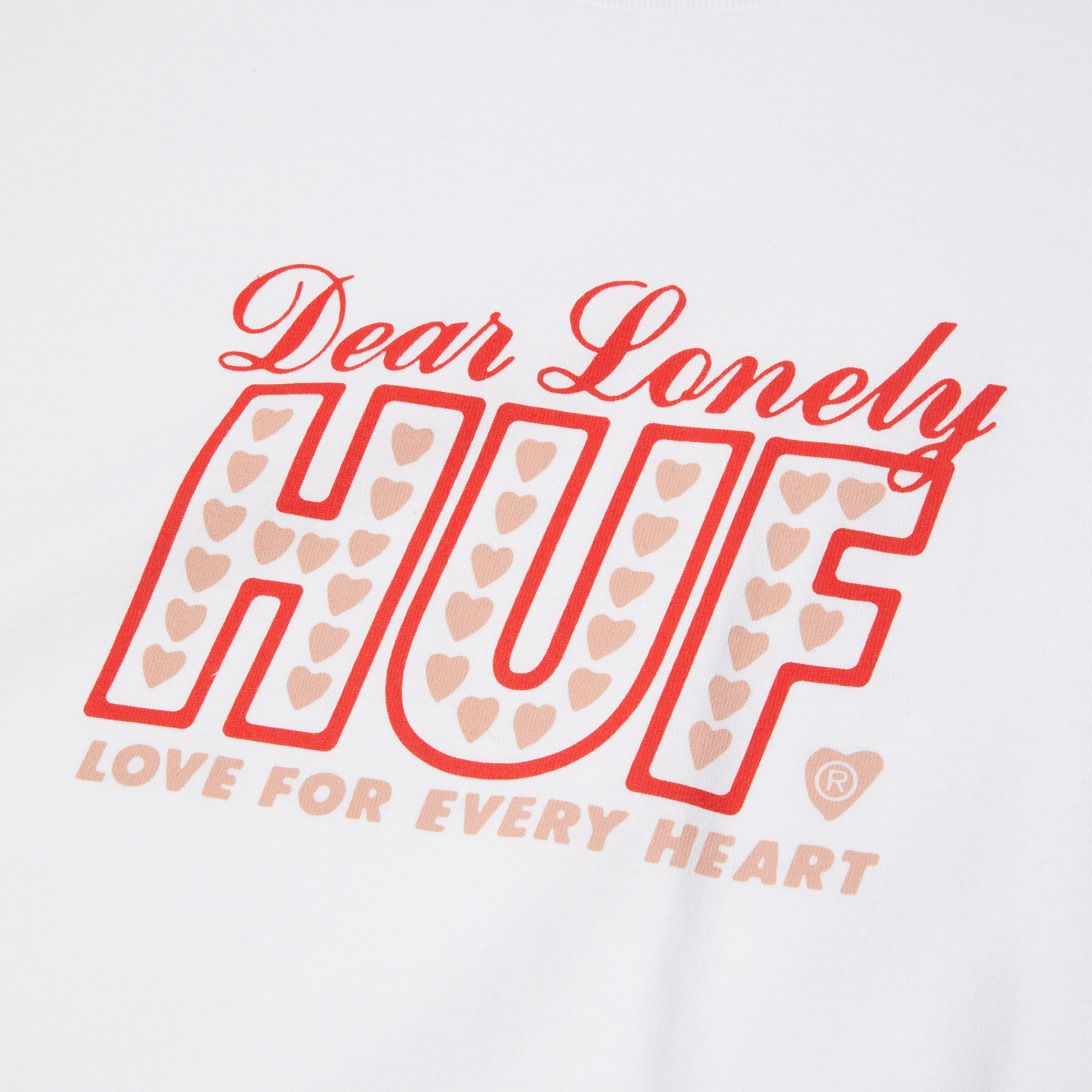 Huf Lonely Hearts T-Shirt White
