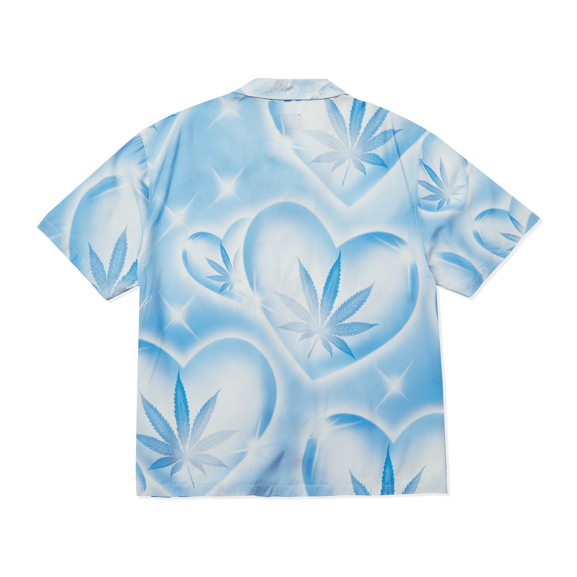 Huf Love In The Air Resort Shirt Pool Blue