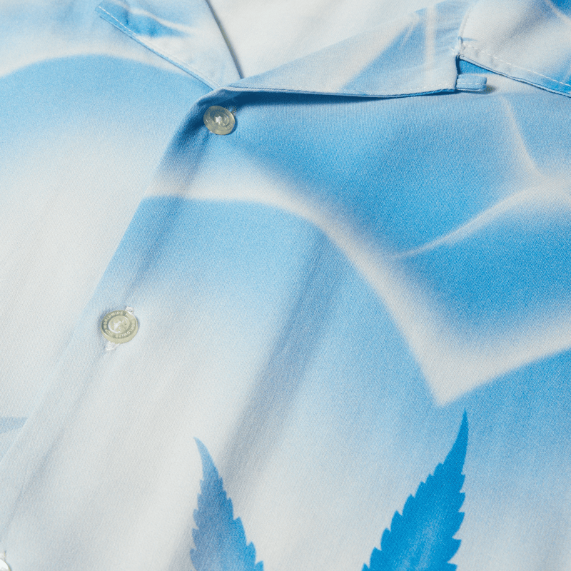 Huf Love In The Air Resort Shirt Pool Blue