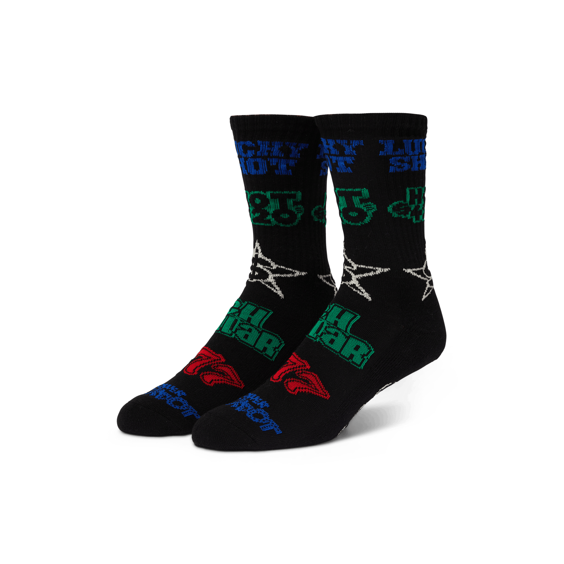 Huf Lucky Crew Sock Black