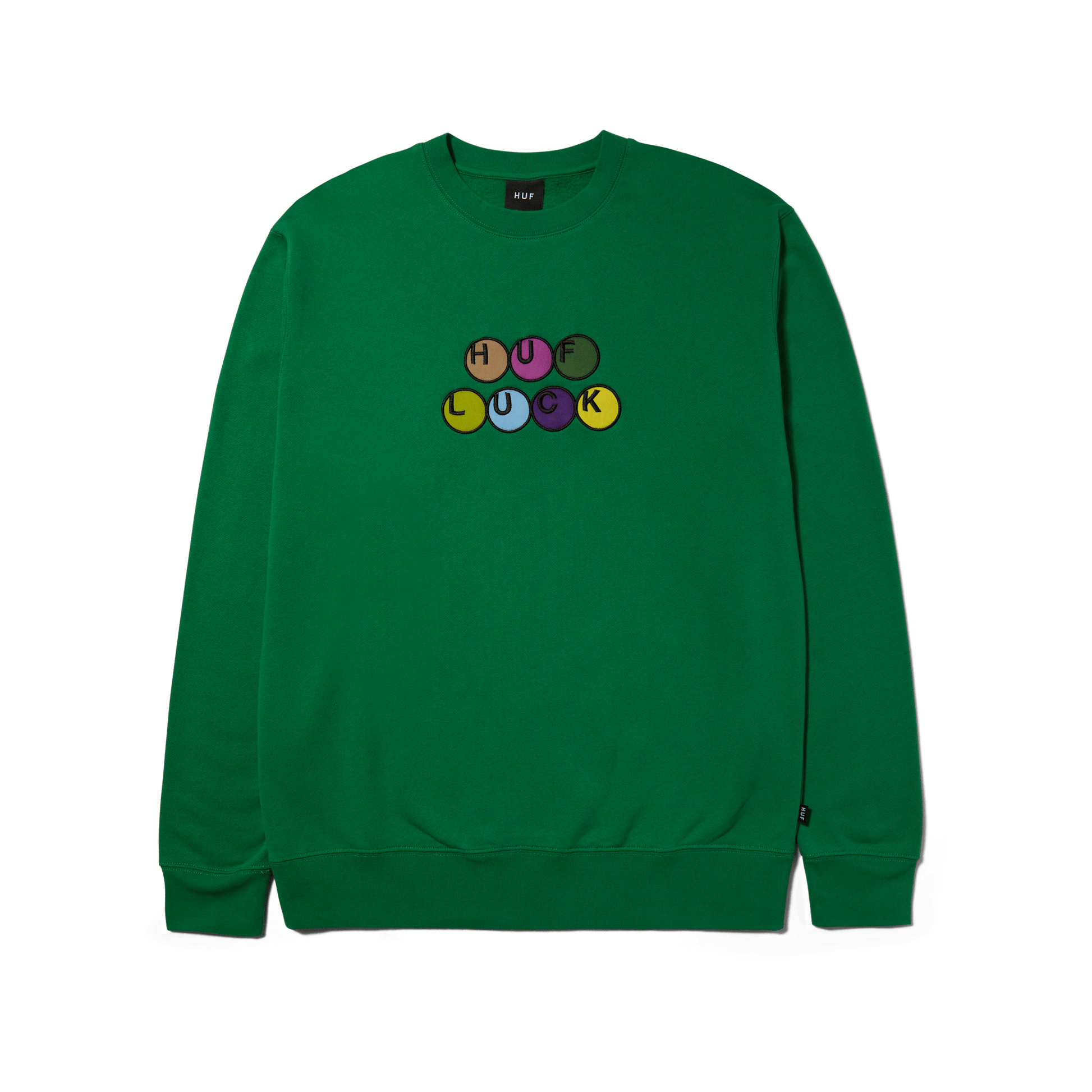 Huf Lucky Crewneck Sweatshirt Clover
