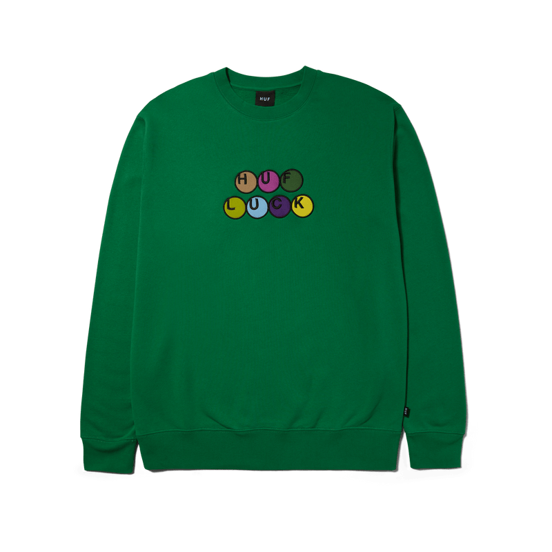 Huf Lucky Crewneck Sweatshirt Clover