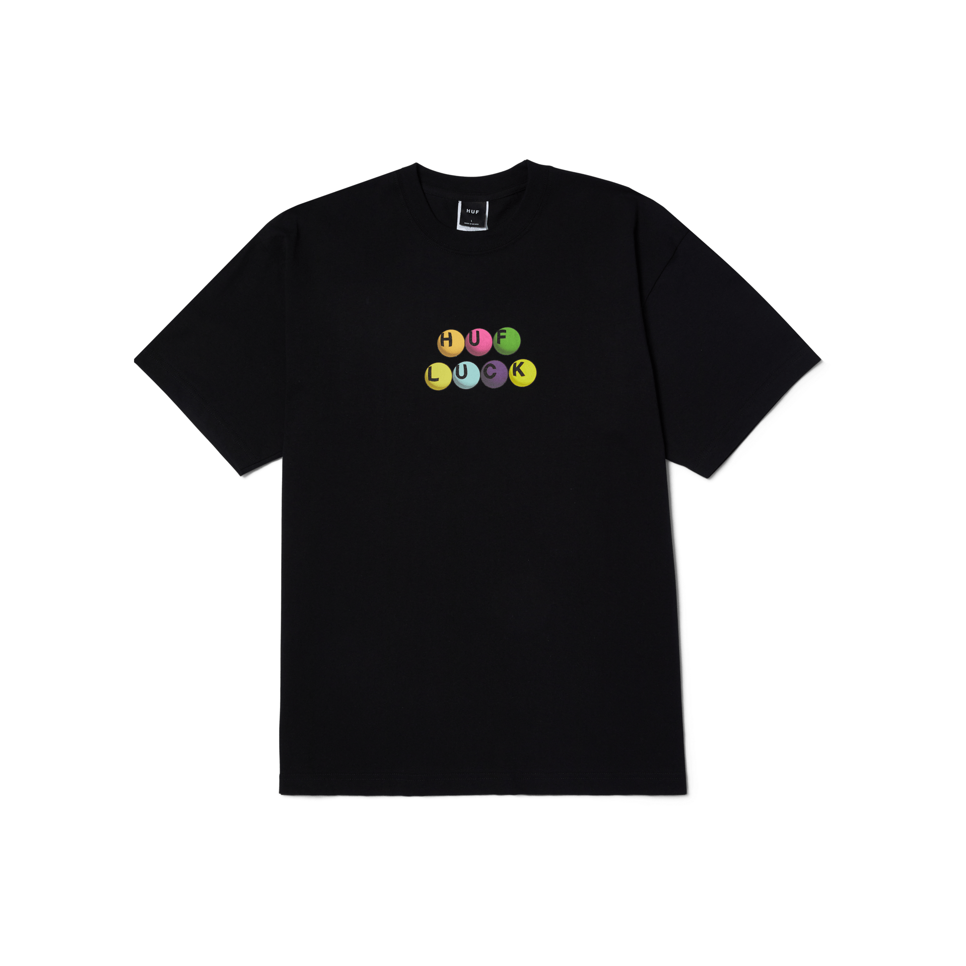 Huf Lucky T-Shirt Black