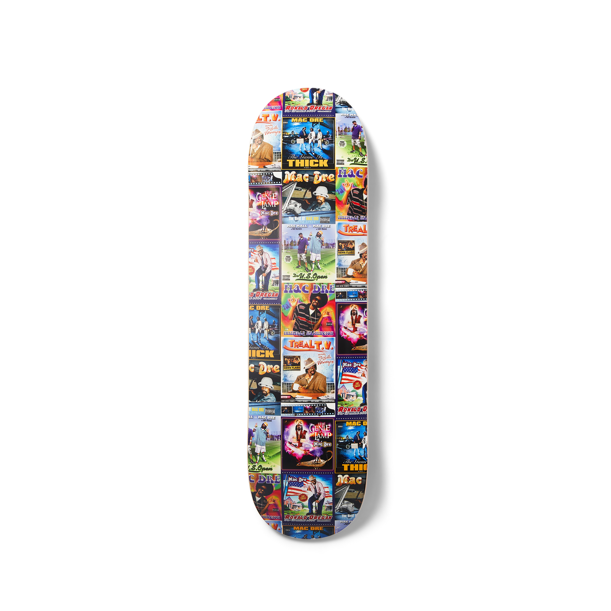 Huf x Mac Dre Skate Deck Multi