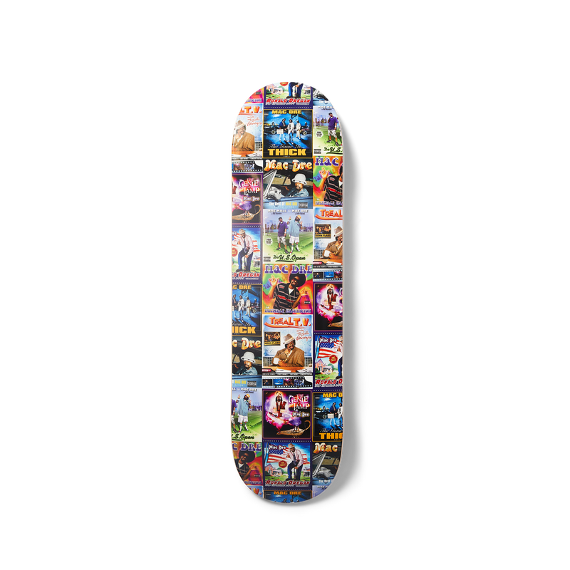 Huf x Mac Dre Skate Deck Multi