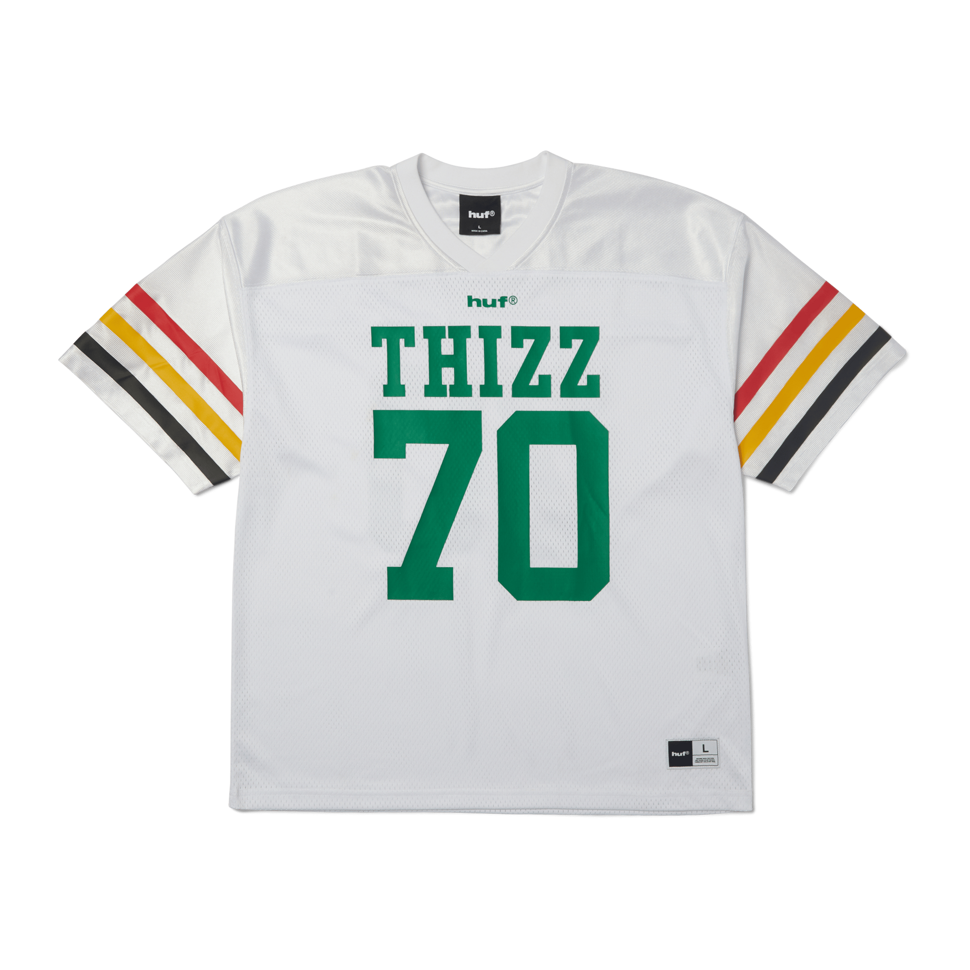 Huf x Mac Dre Thizz Jersey White