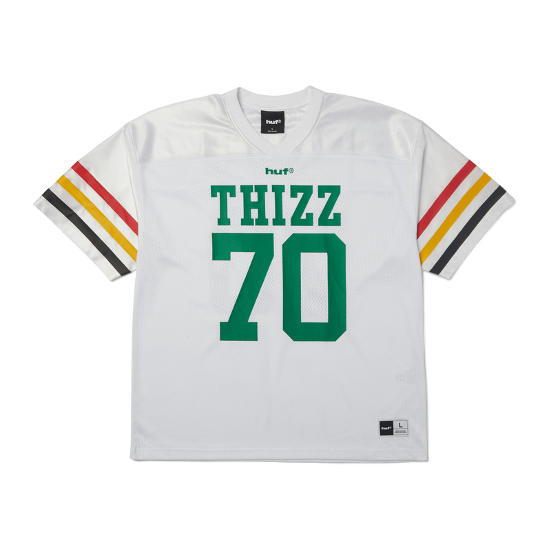 Huf x Mac Dre Thizz Jersey White