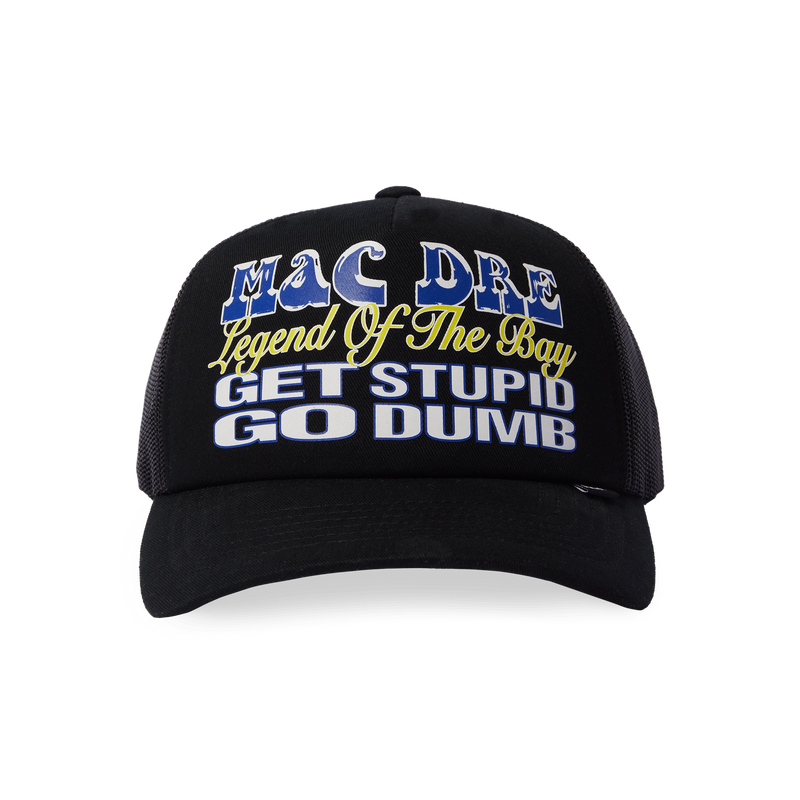 Huf x Mac Dre Trucker Hat Black