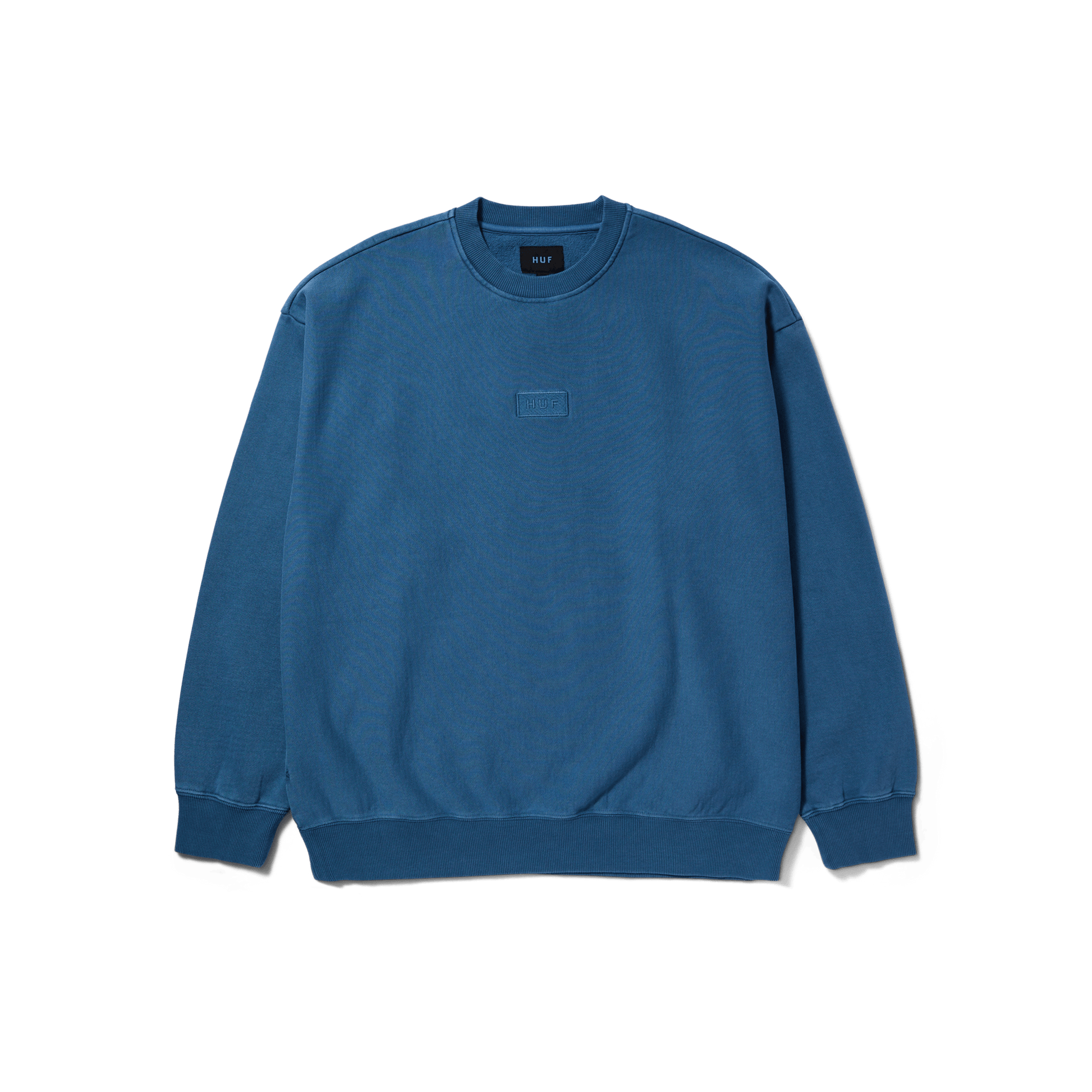 Huf Mason Crewneck Sweatshirt Oil Blue