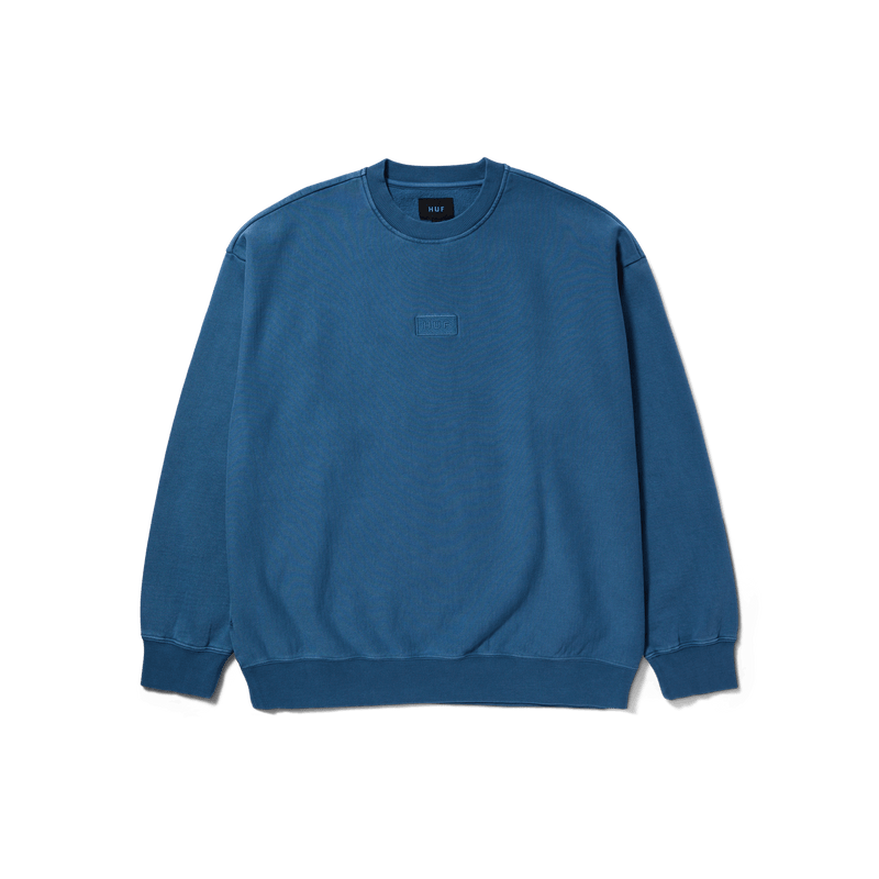 Huf Mason Crewneck Sweatshirt Oil Blue