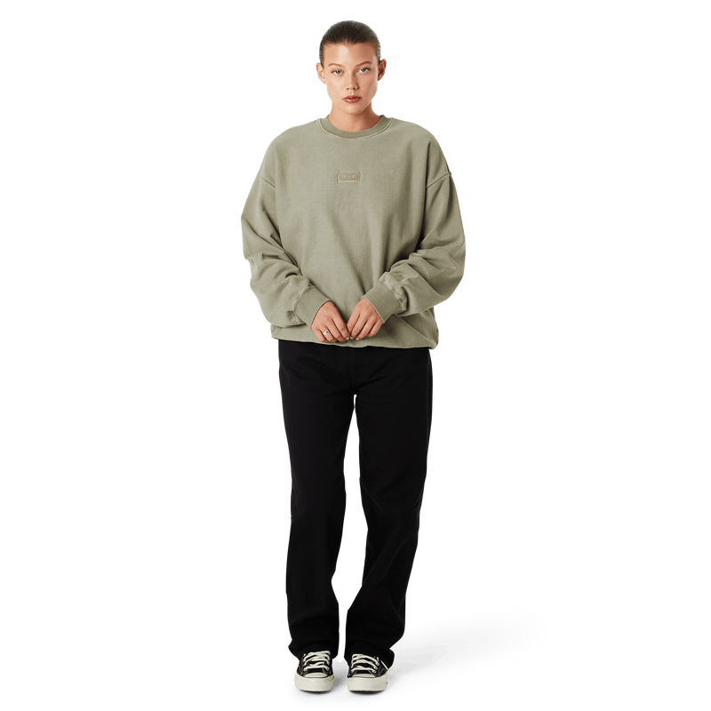 Huf Mason Crewneck Sweatshirt Olive