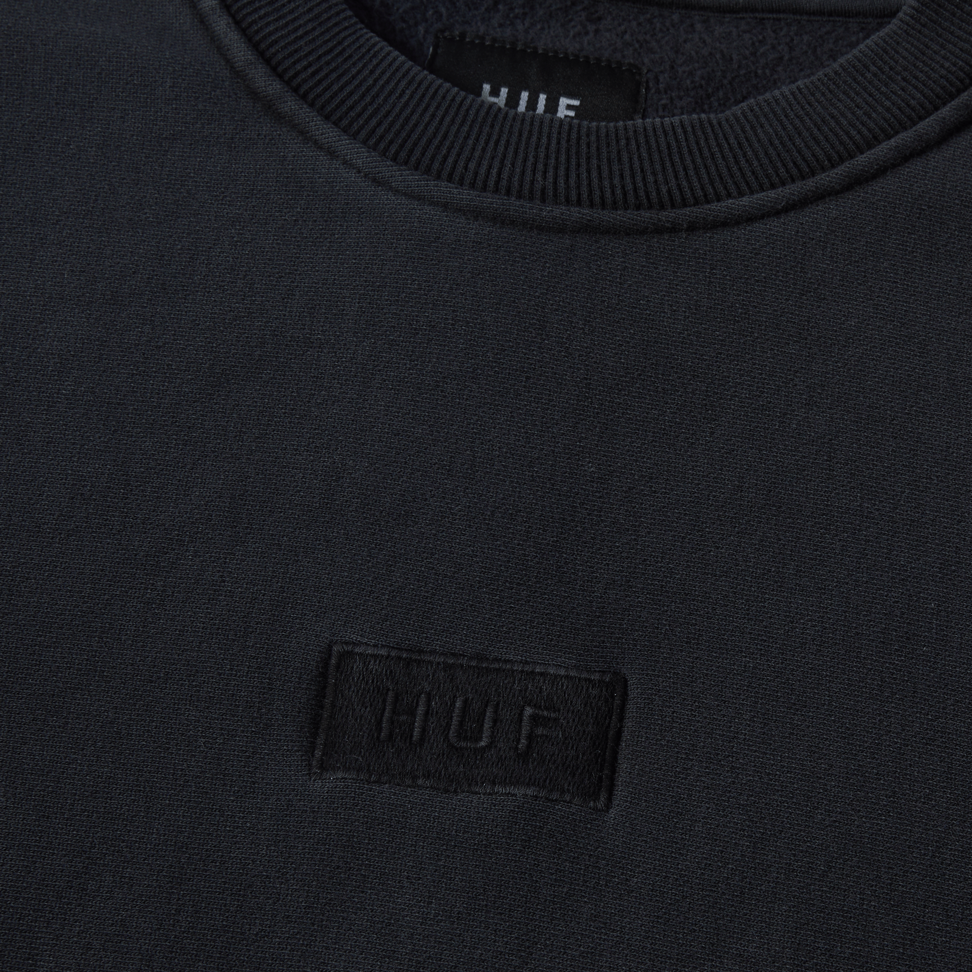 Huf Mason Crewneck Sweatshirt Washed Black