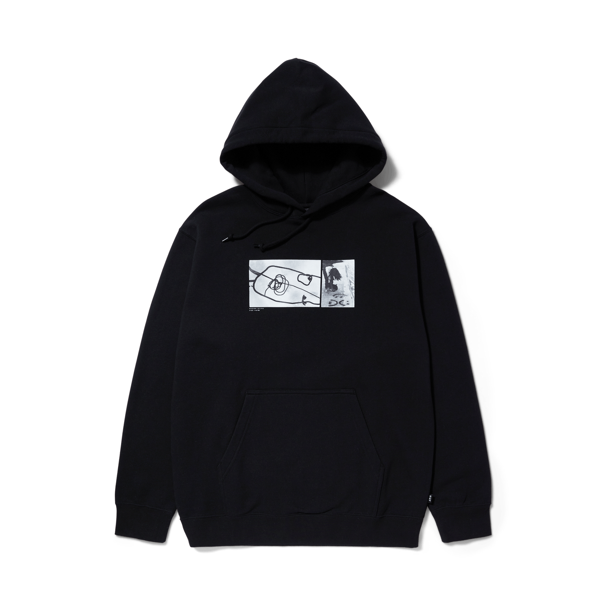 Huf Mason Photos Pullover Hoodie Black