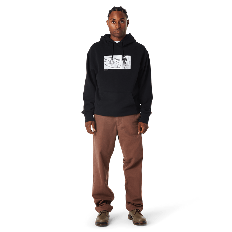 Huf Mason Photos Pullover Hoodie Black