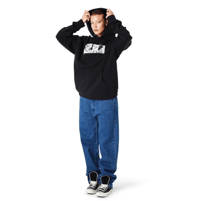 Huf Mason Photos Pullover Hoodie Black