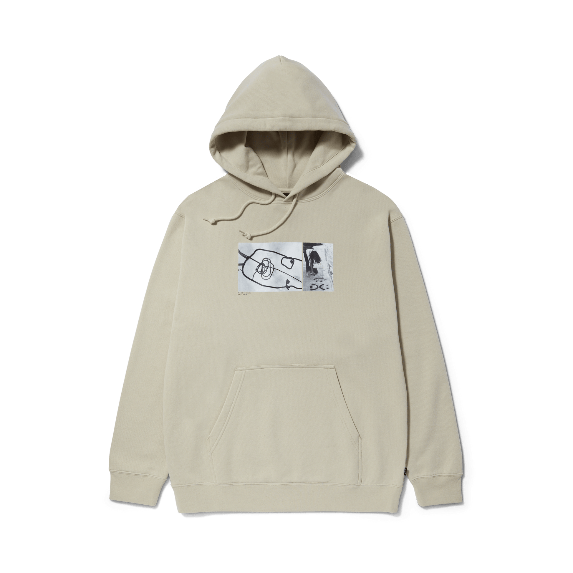 Huf Mason Photos Pullover Hoodie Stone