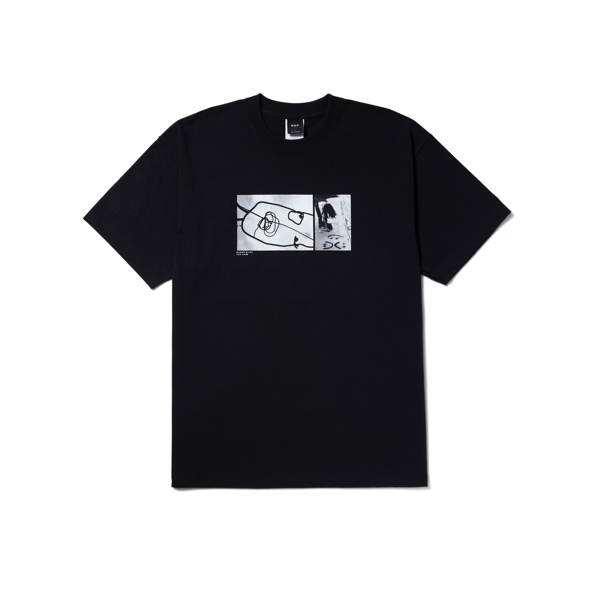 Huf Mason Photos T-Shirt Black