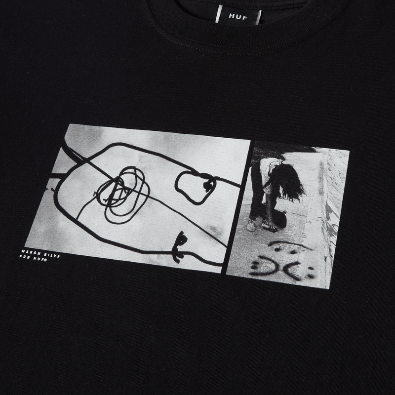 Huf Mason Photos T-Shirt Black