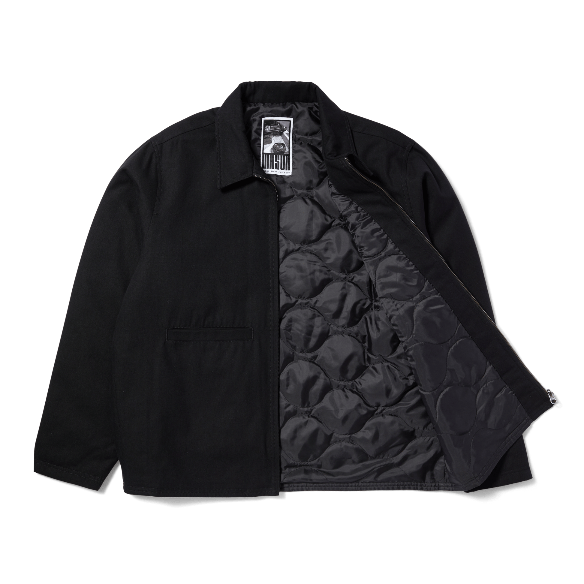 Huf Mason Reversible Shacket Black