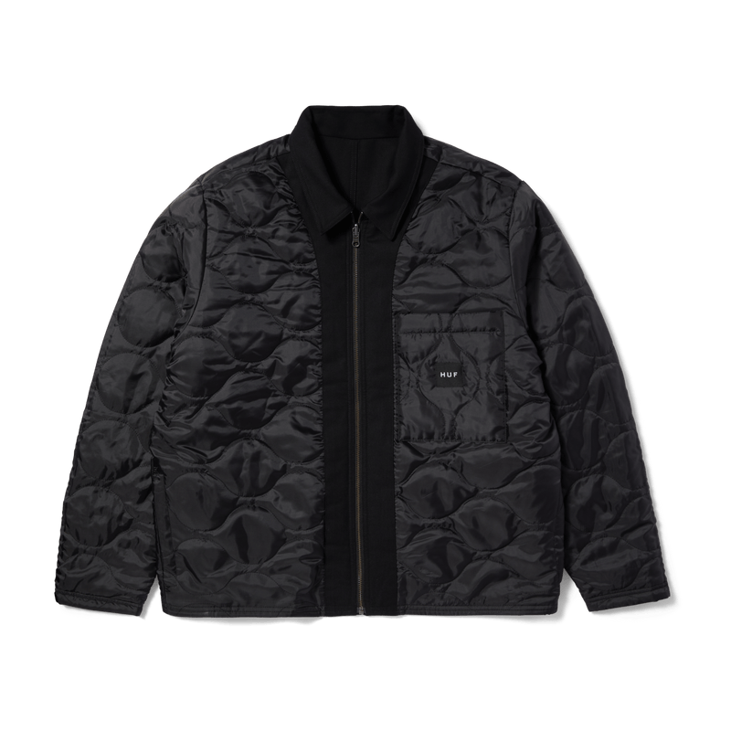 Huf Mason Reversible Shacket Black
