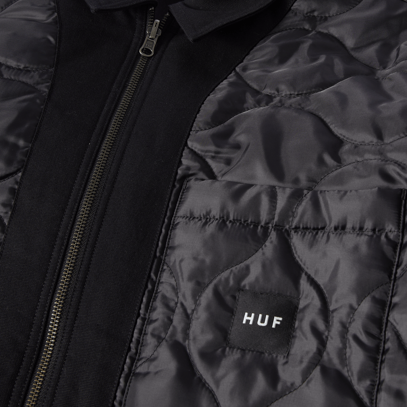 Huf Mason Reversible Shacket Black