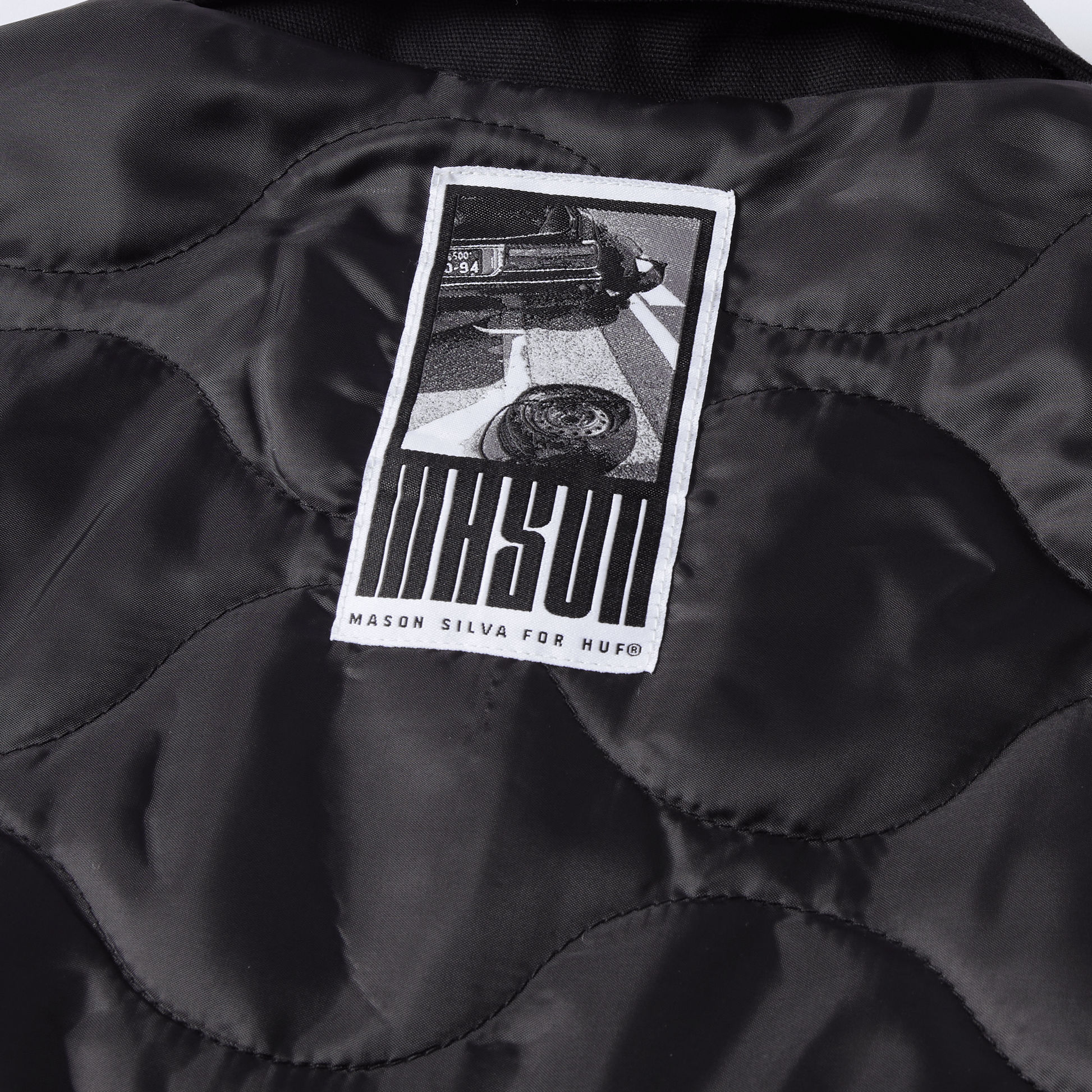 Huf Mason Reversible Shacket Black