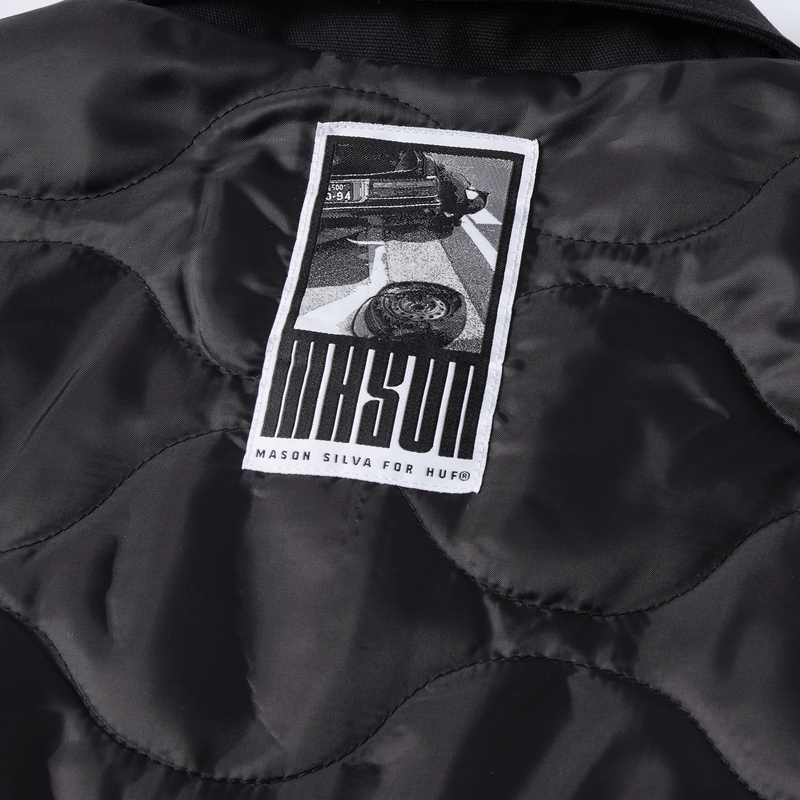 Huf Mason Reversible Shacket Black