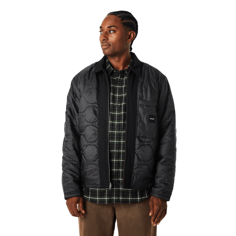 Huf Mason Reversible Shacket Black