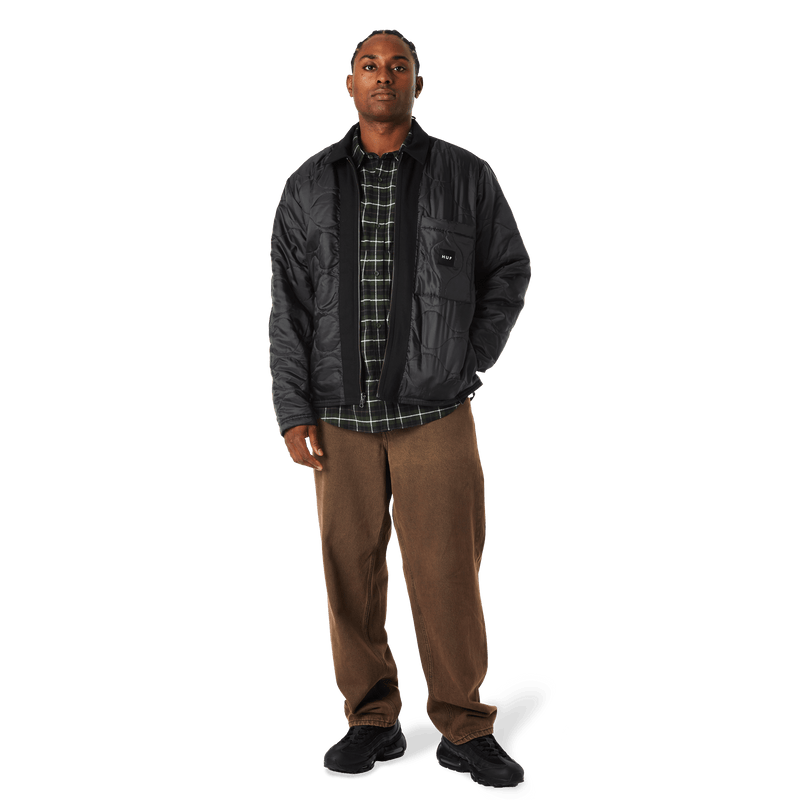 Huf Mason Reversible Shacket Black