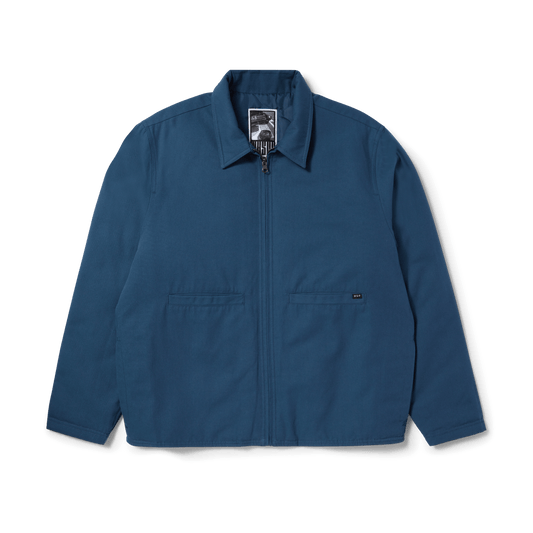 Huf Mason Reversible Shacket Oil Blue
