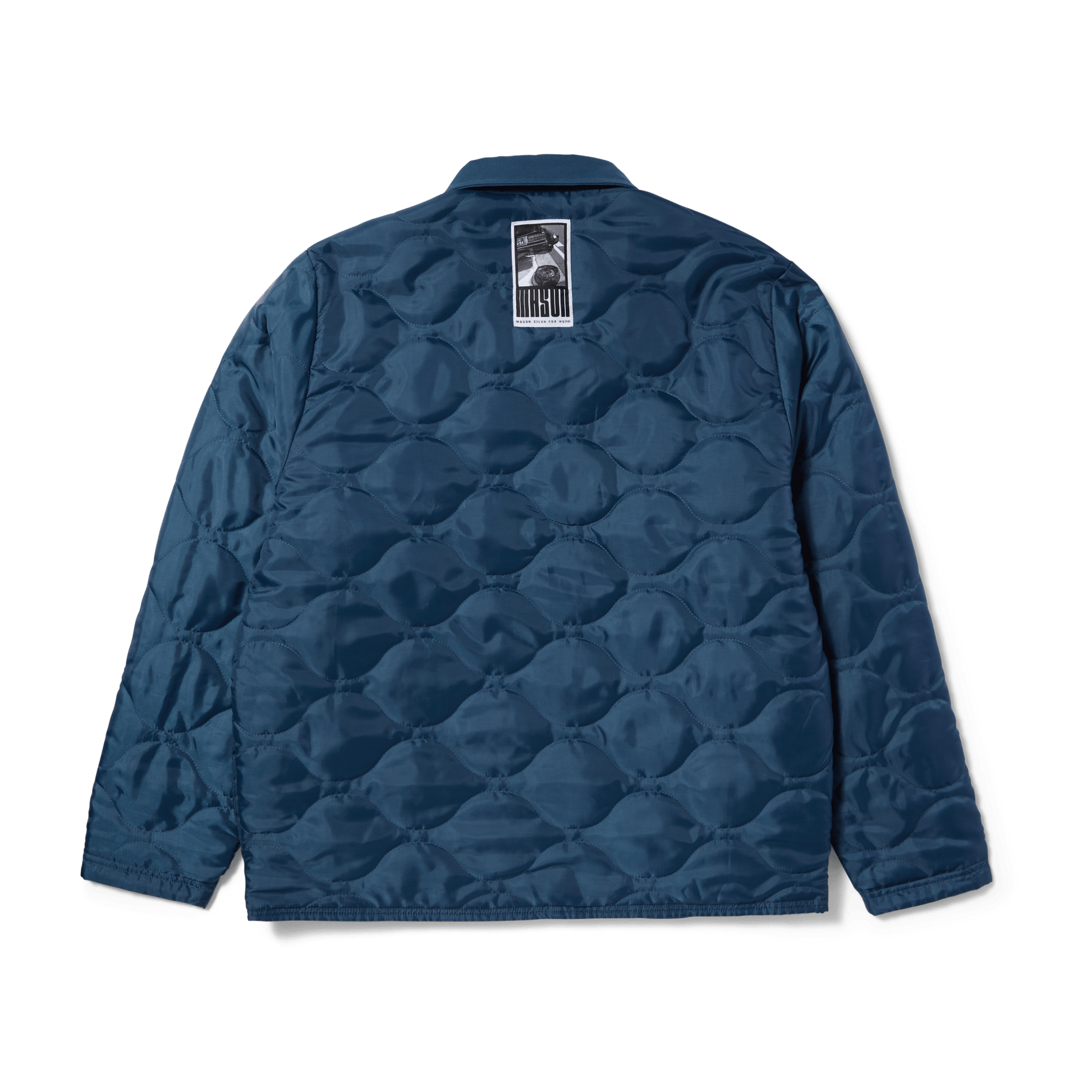 Huf Mason Reversible Shacket Oil Blue