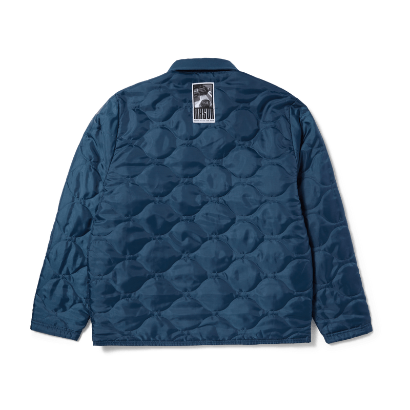 Huf Mason Reversible Shacket Oil Blue