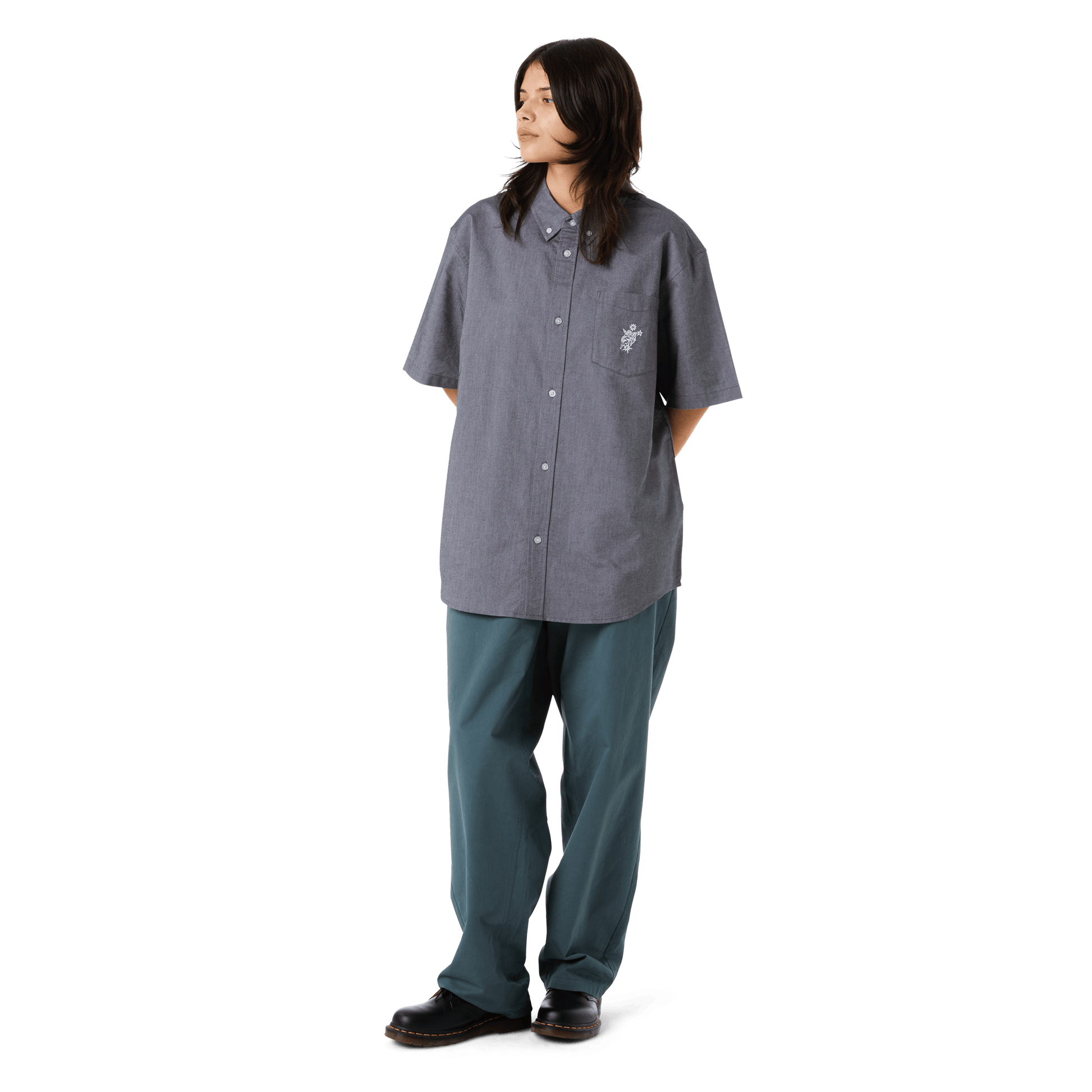 Huf Mateo Pant Oil Blue