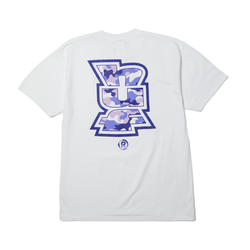 Huf Megablast Camo T-Shirt White
