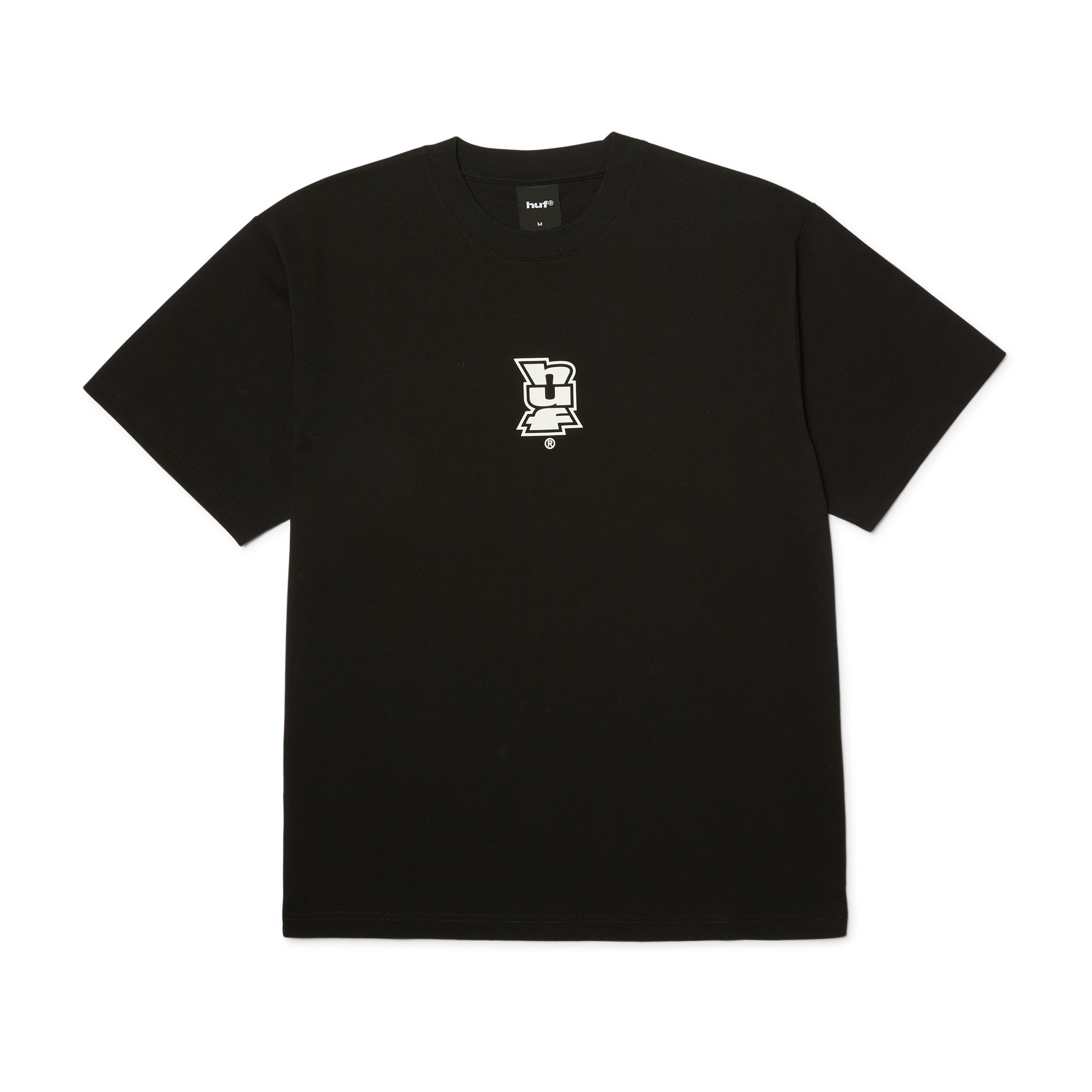 Huf Megablast Core T-Shirt Black/White
